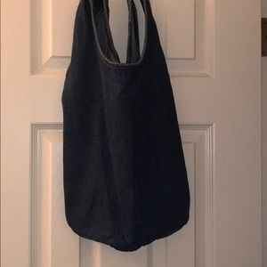 Hand carry denim bag